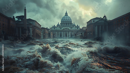 St. Peter's Basilica Flood