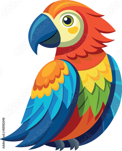 Parrot Vector Art Illustrations