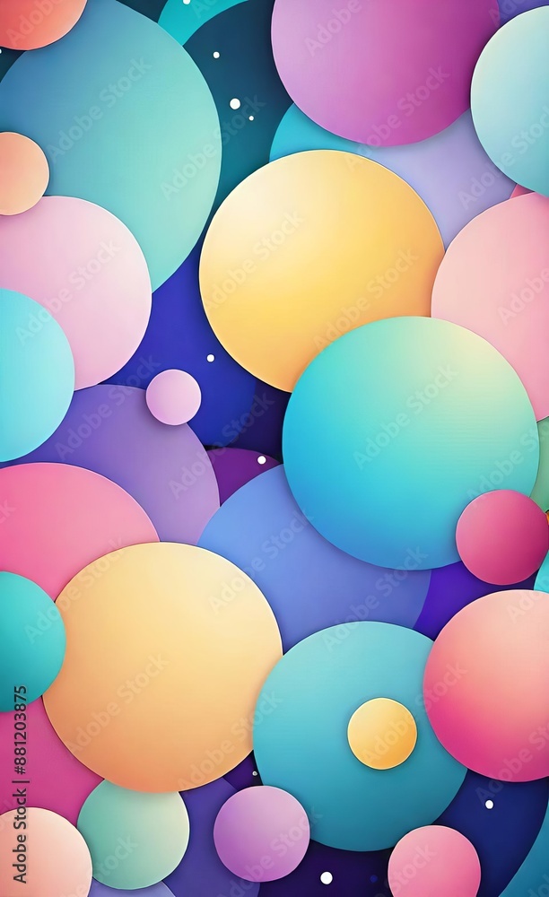background with colorful balls background with colorful balls