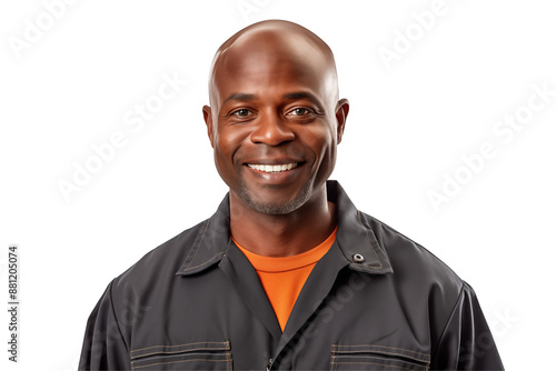 Afro american men mechanic on transparent background png cutouts. Images for graphic designers. Image for flyers. Topics related to mechanic. Mechanic world. Job offer. Recruitment. Africa. Afro.