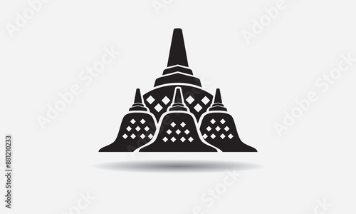 Borobudur temple landmark design