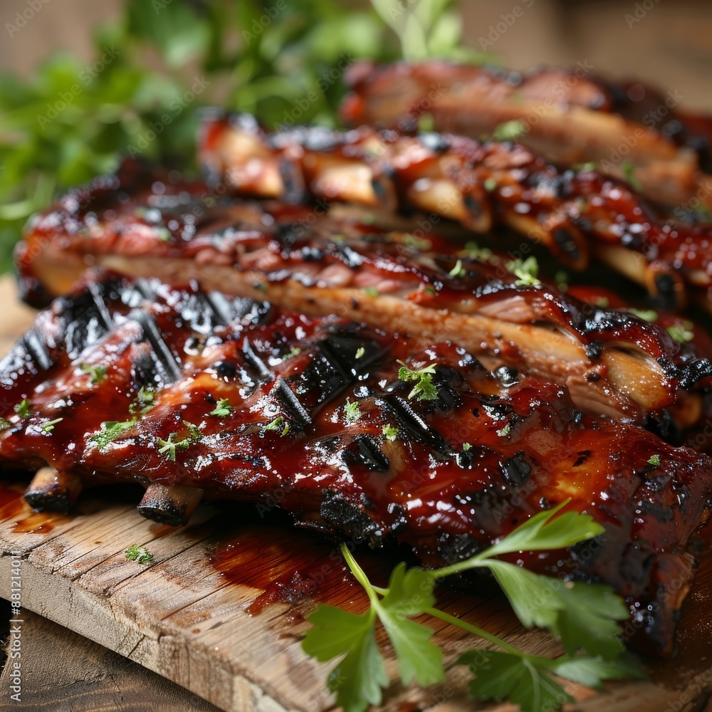 Barbecue spare ribs Barbecue spare ribs