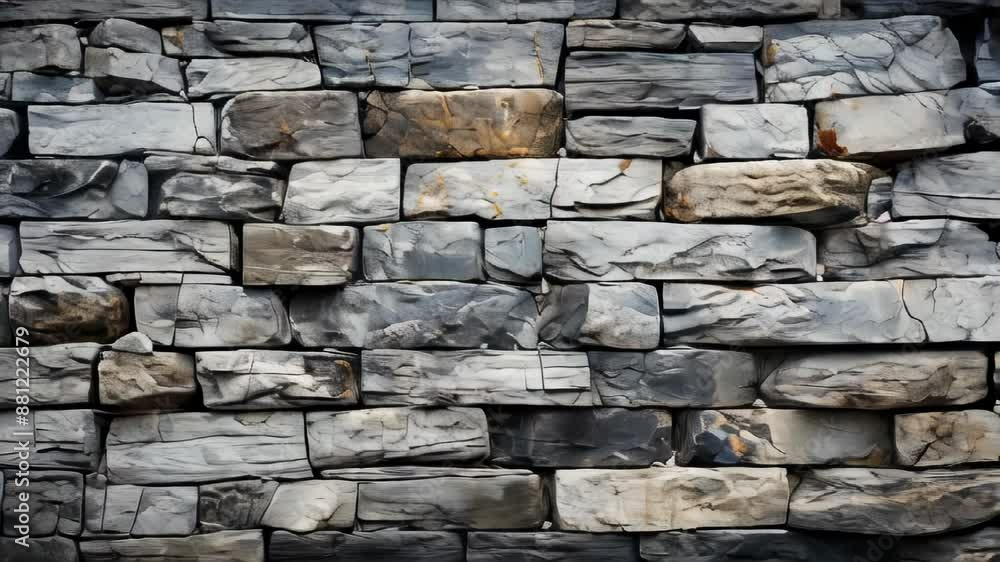 Wall texture of sharp stone bricks tiles background Wall texture of sharp stone bricks tiles background