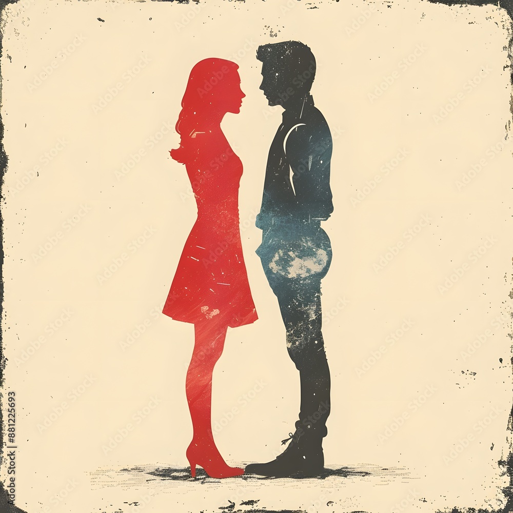 Stereotypes Background gender stereotypes vector concept with female and male gender symbols ...