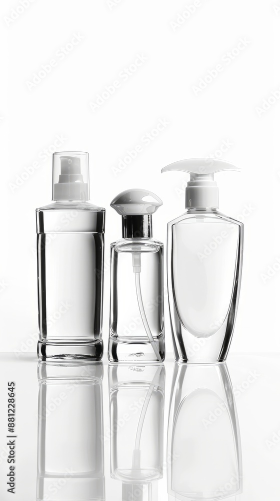 Blank cosmetic set stock photo Bottle, Shampoo, Packaging, Cut Out, Beauty Product Blank cosmetic set stock photo Bottle, Shampoo, Packaging, Cut Out, Beauty Product