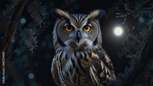 Owl in the Night © RENDISYAHRUL