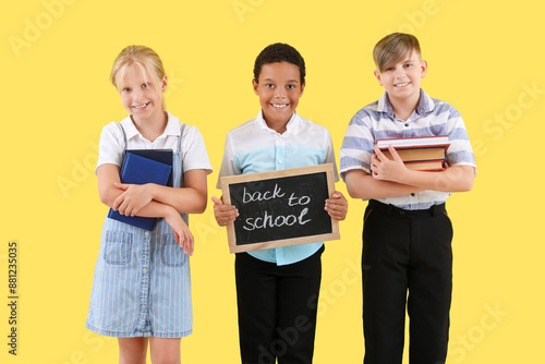 Little classmates in stylis...