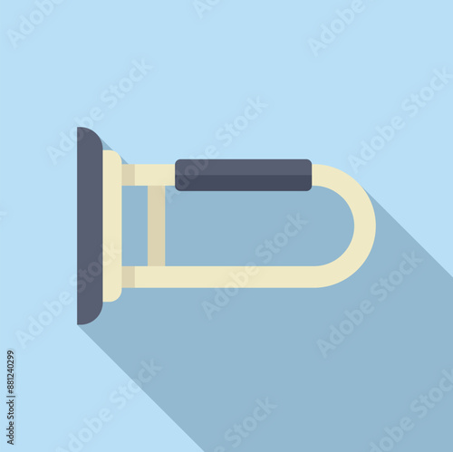 Bathroom grab bar for elderly or disabled people providing assistance and preventing falls, promoting accessibility and independent living