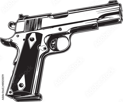 gun and bullets