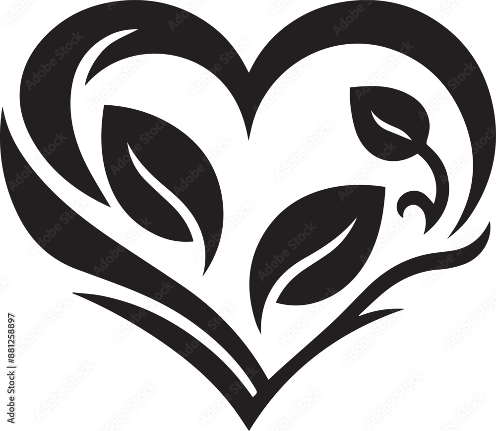 Fototapeta premium heart with ornament
