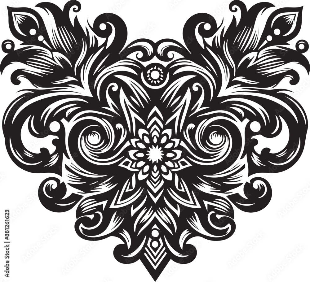 Obraz premium ornamental round ornament