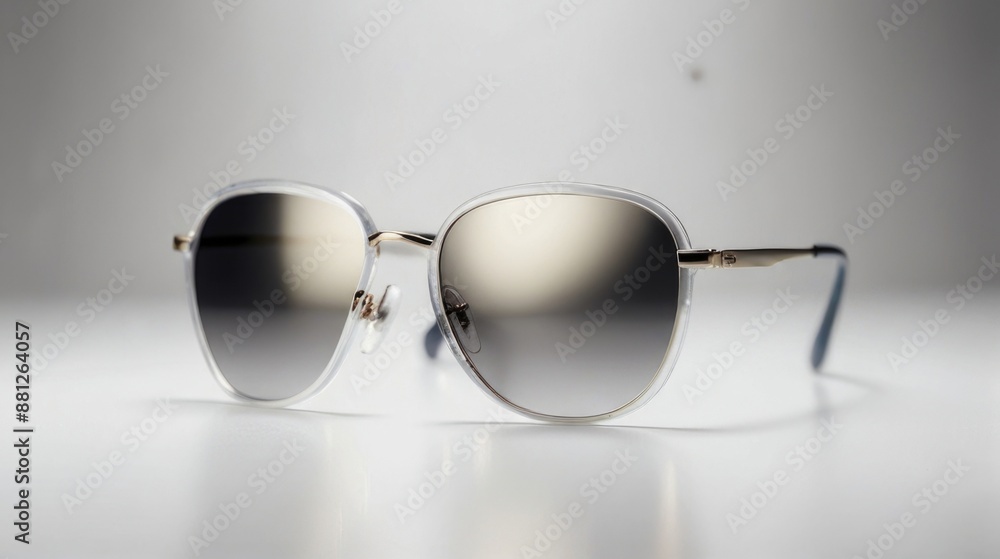 Sunglasses on a color background Sunglasses on a color background