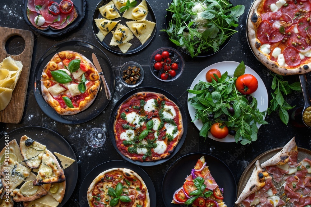 pizza with vegetables pizza with vegetables