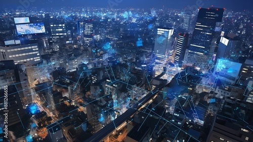 ネットワークと都会の風景13