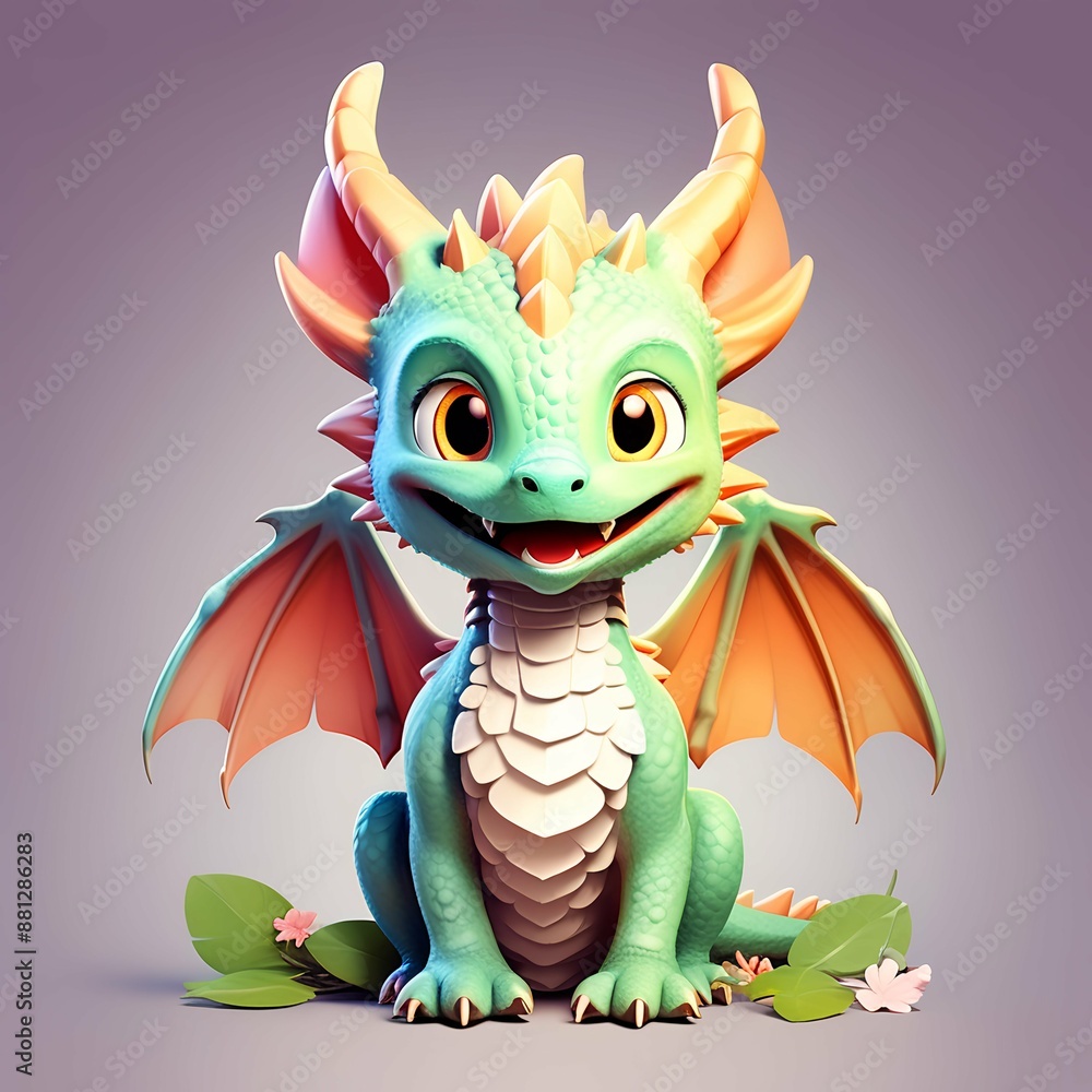 cute dragon children book illustration cute dragon children book illustration