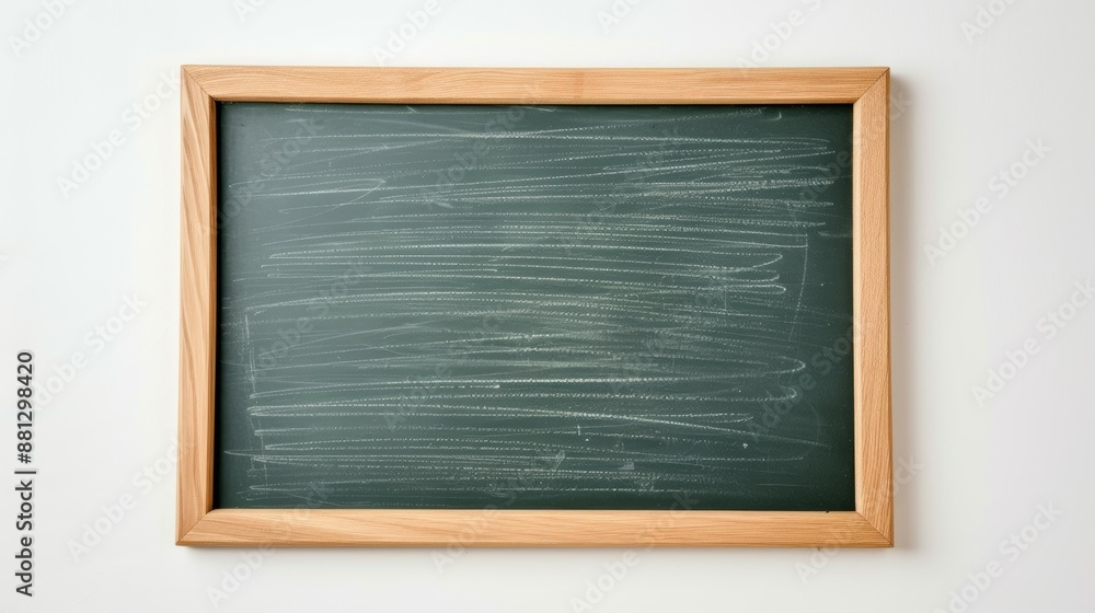 A chalkboard with a black border and a white background A chalkboard with a black border and a white background