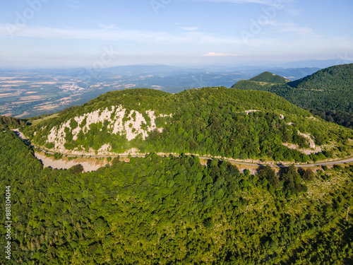 Balkan Mountains near Okolchitsa peak, Bulgaria photo