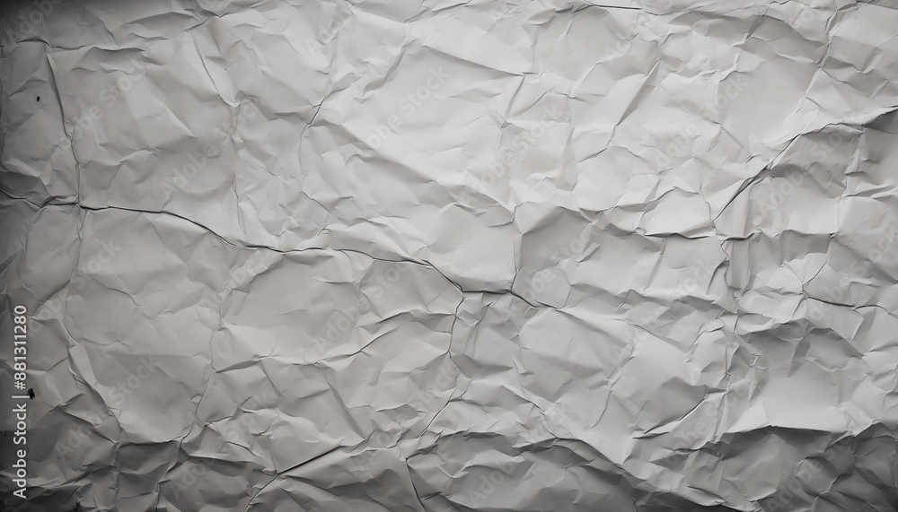 Fototapeta premium crumpled gray paper texture