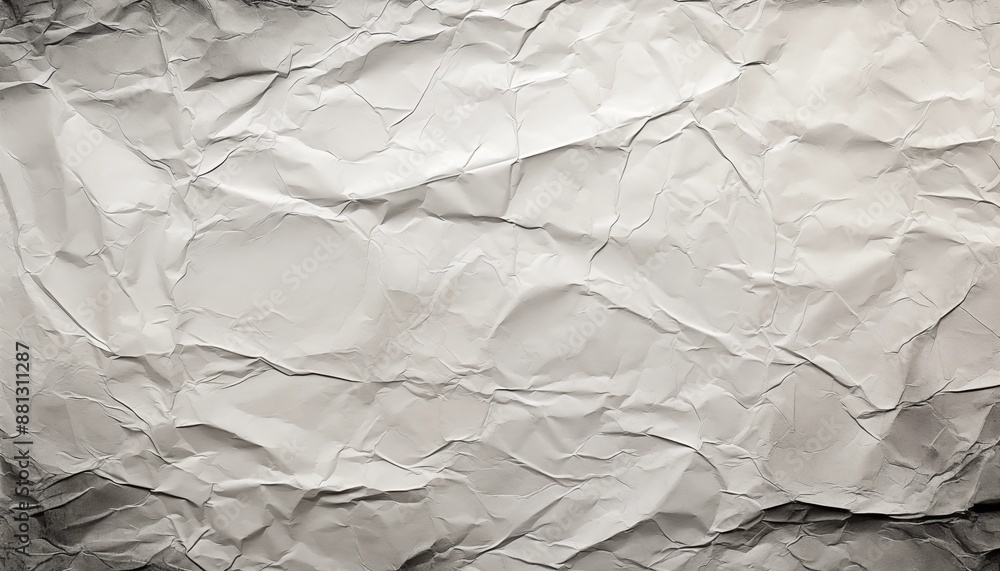 Fototapeta premium crumpled gray paper texture