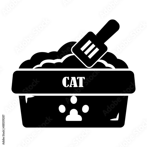 litter box Solid icon