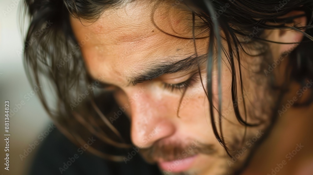 A close-up image showcasing dark, flowing, wavy hair in a natural setting, emphasizing the texture and movement of the hair, highlighting the beauty of natural hair textures. A close-up image showcasing dark, flowing, wavy hair in a natural setting, emphasizing the texture and movement of the hair, highlighting the beauty of natural hair textures.