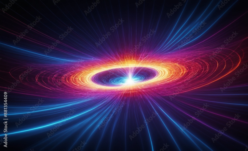 Fototapeta premium Radiant Energy Vortex