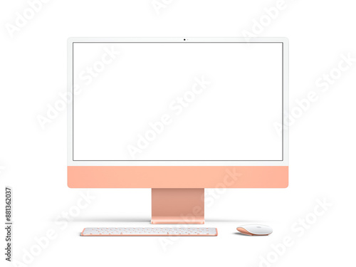 iMac 2021 Orange