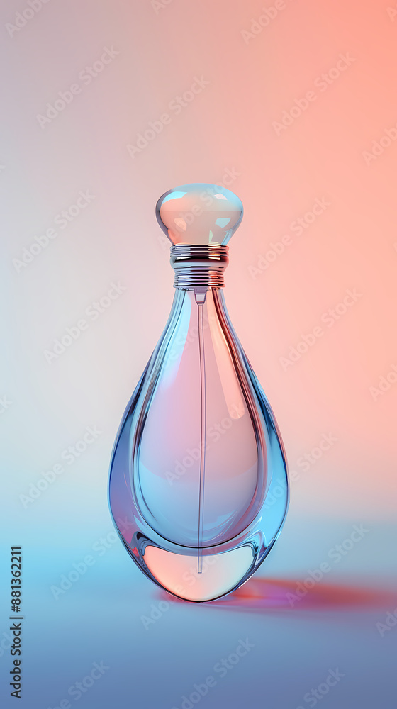 Transparent glass perfume bottle Transparent glass perfume bottle
