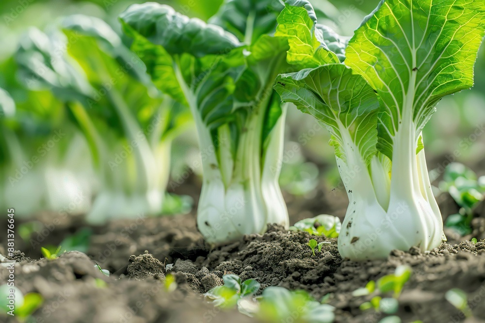 Obraz premium Bok Choy farm