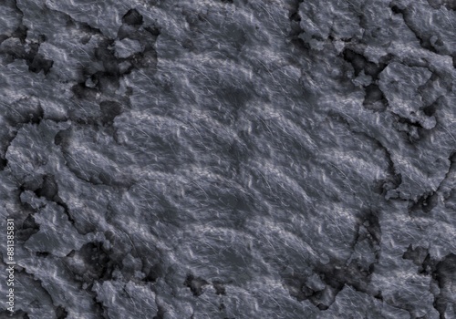Detailed close-up of rock texture with black spots