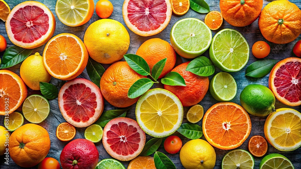 Selection of Vibrant Citrus Fruits on background, citrus, fruits, vibrant, colorful, lemon, orange, lime, grapefruit, tropical Selection of Vibrant Citrus Fruits on background, citrus, fruits, vibrant, colorful, lemon, orange, lime, grapefruit, tropical