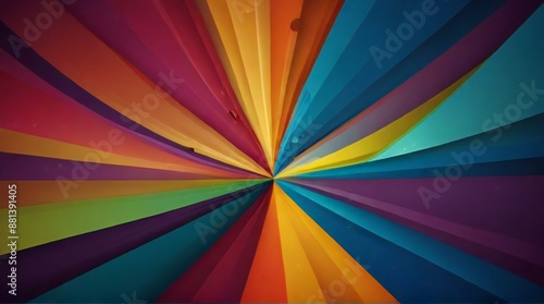 Wallpaper Mural abstract background with rainbow Torontodigital.ca