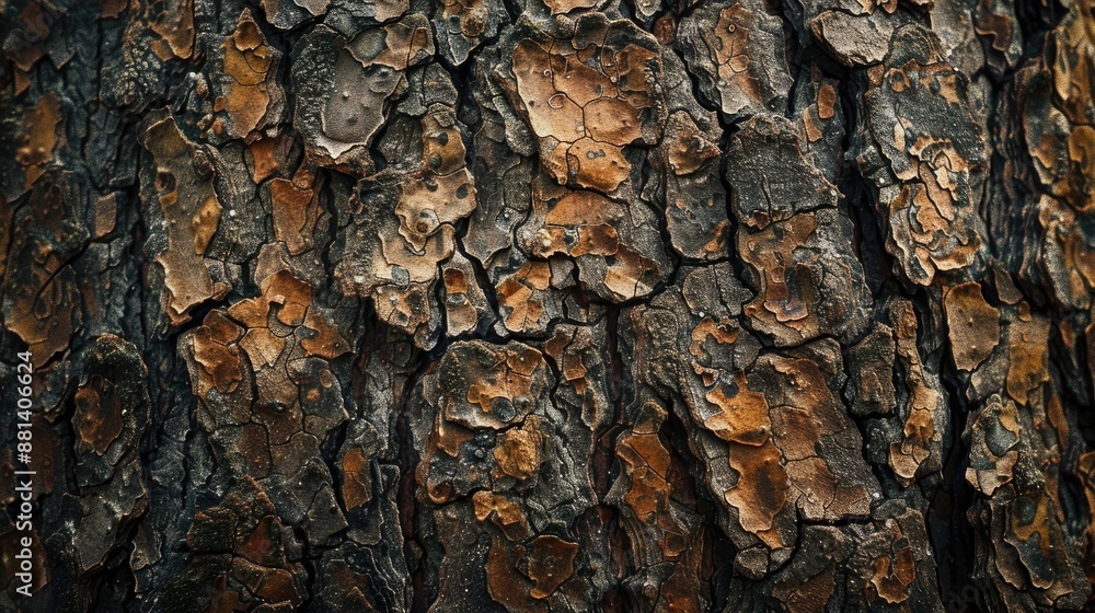 Aged Tree Bark Texture Background Aged Tree Bark Texture Background