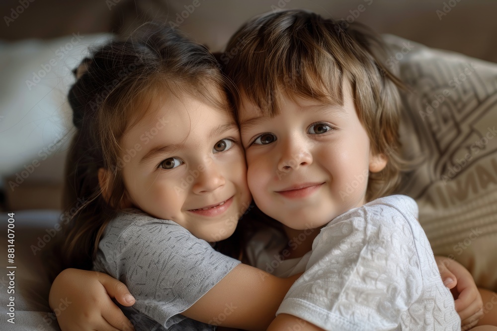Children Girls Boys Childhood children older brothers and sisters love family together Portrait Fun Happy Joy Happy cute happy young Children Girls Boys Childhood children older brothers and sisters love family together Portrait Fun Happy Joy Happy cute happy young