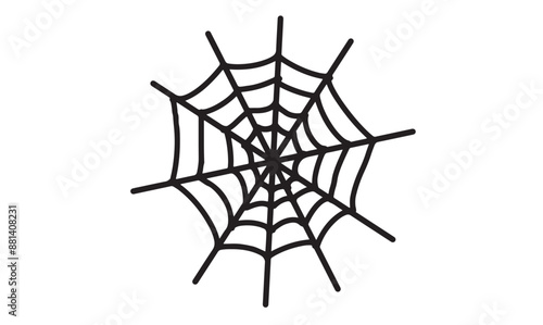 Spider black dark color symbol sign decoration ornament happy halloween 31 thirty one date day october month autumn season pumpkin web holiday celebration creepy party object holiday treat of trick
