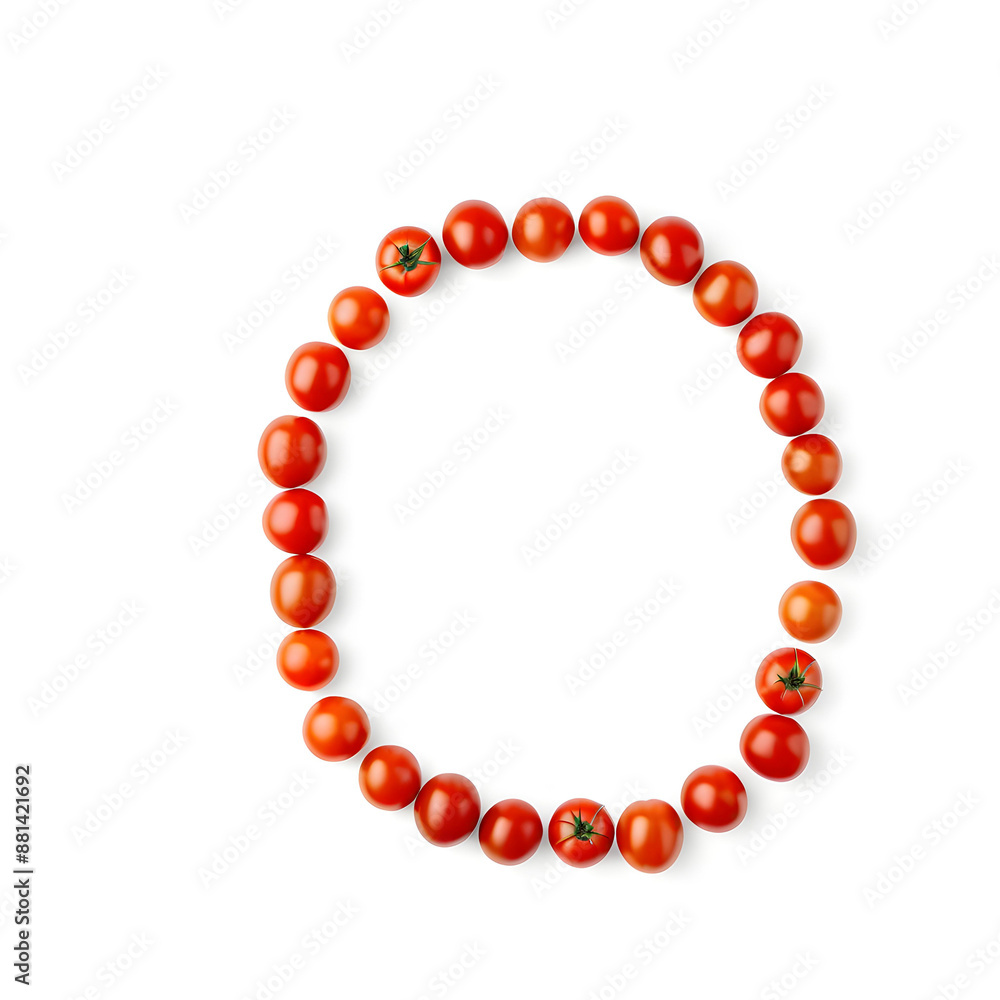 Obraz premium tomato alphabet