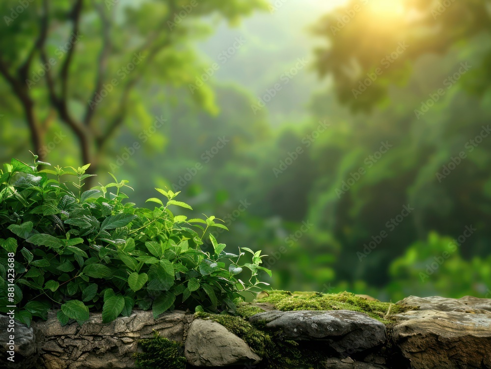 Tranquil Ridge Perspective A Breathtaking Scenic View of Lush Greenery and Sunlight Filtering Through the Trees, Perfect for Nature Backgrounds, Environmental Awareness, and Relaxation Tranquil Ridge Perspective A Breathtaking Scenic View of Lush Greenery and Sunlight Filtering Through the Trees, Perfect for Nature Backgrounds, Environmental Awareness, and Relaxation