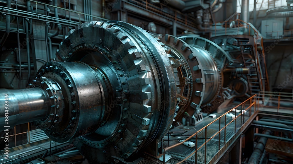 Realism of Imbue your work with the raw power of industrial machinery. very detailed Realism of Imbue your work with the raw power of industrial machinery. very detailed