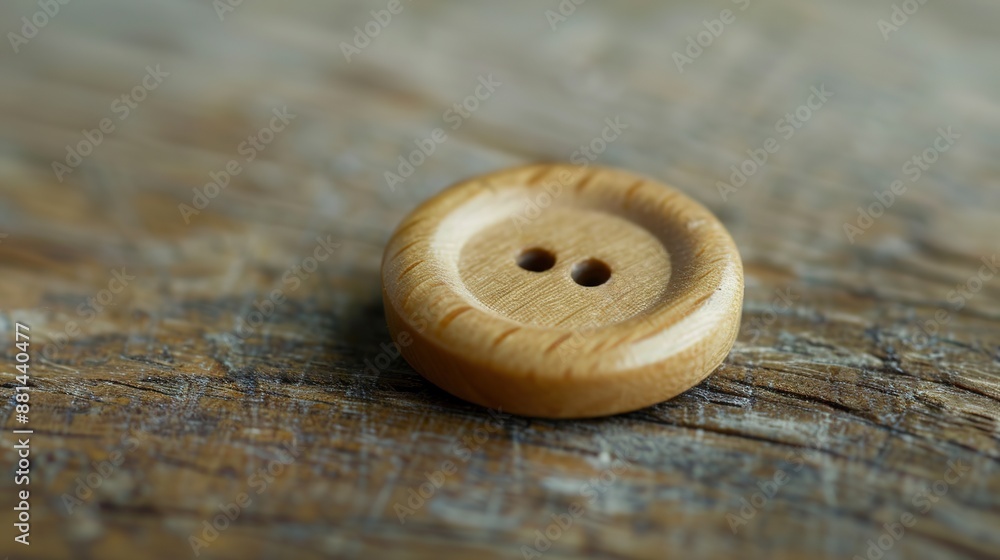 Three-Dimensional Sewing Button with Four Holes Three-Dimensional Sewing Button with Four Holes