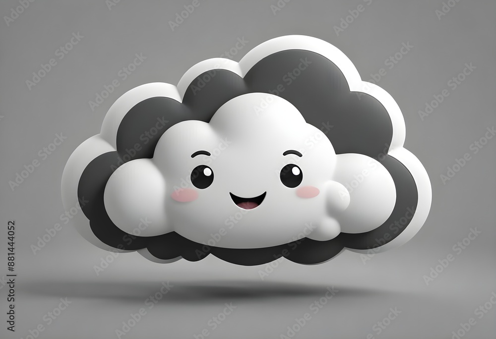 cloud 3d icon cloud 3d icon