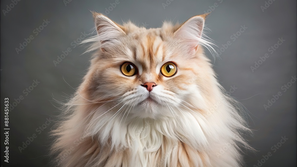 Stunning long-haired Persian Angora cat with soft amber eyes, Persian, Angora, cat, fluffy, majestic, beautiful, pet, feline Stunning long-haired Persian Angora cat with soft amber eyes, Persian, Angora, cat, fluffy, majestic, beautiful, pet, feline