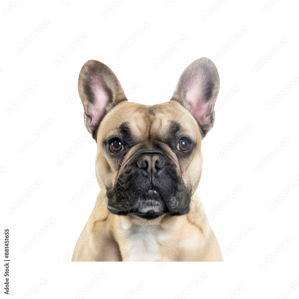 French Bulldog Is A Social Media Sensation, Isolated on transparent background French Bulldog Is A Social Media Sensation, Isolated on transparent background