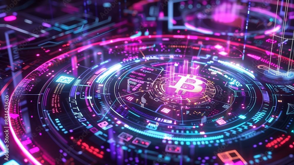 technology bitcoin background technology bitcoin background