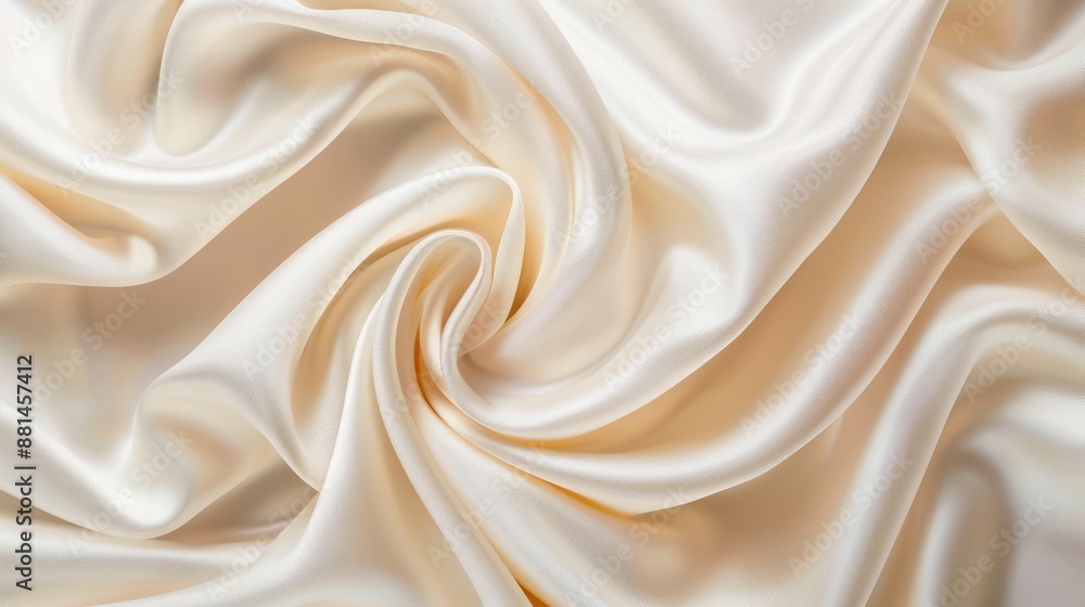 Obraz premium Cream fabric background. Abstract background