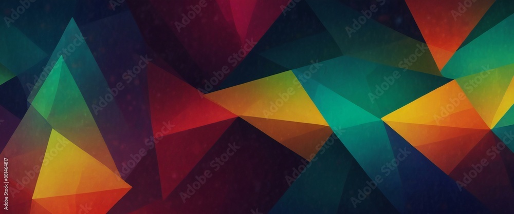 Fototapeta premium abstract background with triangles