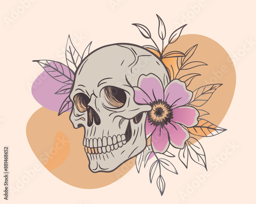 skull and flower v5