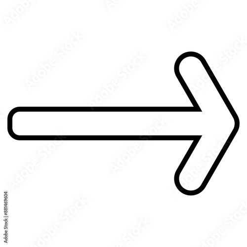 Rounded arrows