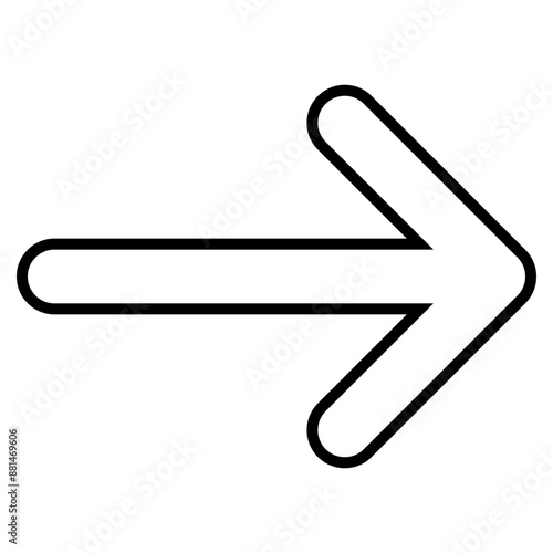 Rounded arrows