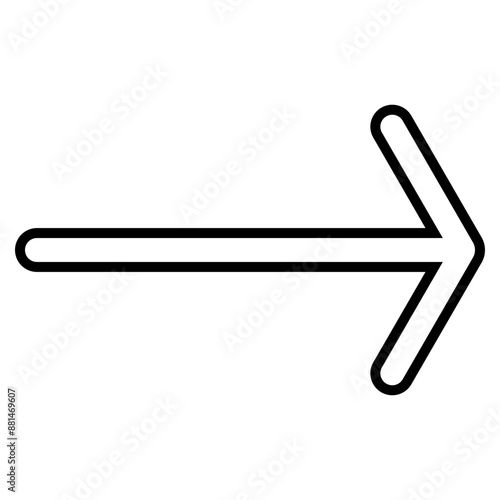 Rounded arrows