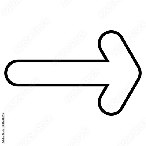 Rounded arrows
